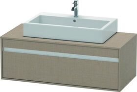 Duravit Waschtischunterbau KETHO 550x1200x426mm leinen