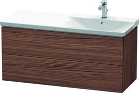 Duravit Waschtischunterbau L-CUBE 1220x481x555mm nussbaum dunkel