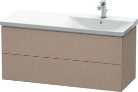 Duravit Waschtischunterbau L-CUBE 1220x481x555mm cappuccino hochglanz