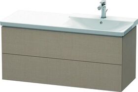 Duravit Waschtischunterbau L-CUBE 1220x481x555mm leinen