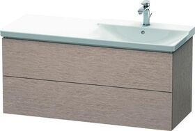 Duravit Waschtischunterbau L-CUBE 1220x481x555mm eiche kaschmir