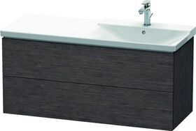 Duravit Waschtischunterbau L-CUBE 1220x481x555mm eiche dunkel gebürstet