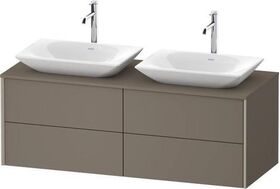 Duravit Waschtischunterbau XVIU 1400x550mm Champ ma / ta s-matt ES Ah li