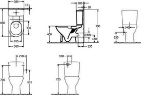 V&B Stand-WC O.NOVO ti. 360x670mm spülrandl DirectFlush we