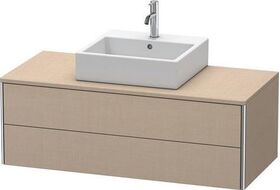 Duravit Waschtischunterbau XSQUARE 400x1200x548mm leinen