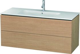 Duravit Waschtischunterbau L-CUBE 1220x481x550mm europäische eiche