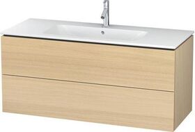 Duravit Waschtischunterbau L-CUBE 1220x481x550mm mediterrane eiche