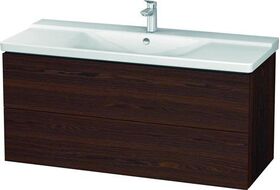 Duravit Waschtischunterbau L-CUBE 1220x481x555mm nussbaum gebürstet