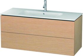 Duravit Waschtischunterbau L-CUBE 1220x481x550mm eiche gebürstet