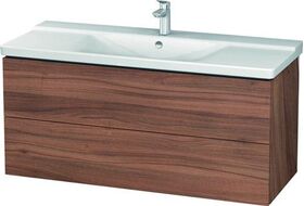 Duravit Waschtischunterbau L-CUBE 1220x481x555mm nussbaum natur