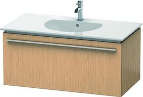 Duravit Waschtischunterbau X-LARGE 522x1000x456mm eiche gebürstet