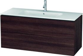 Duravit Waschtischunterbau L-CUBE 1220x481x550mm kastanie dunkel