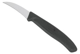 VICTORINOX Tourniermesser SwissClassic, 6 cm, schwarz rostfreier Stahl