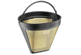 cilio tisch-accessoires Kaffeedauerfilter 'Gold'  Gr. 4