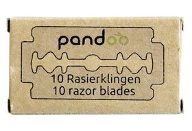 PANDOO Rasierklingen 10er Pack 10 Stück