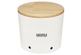 MAGU Kartoffeltopf 'Natur-Design' Kartoffeltopf mit Buchenholzdeckel