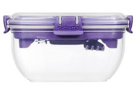 SISTEMA  Salatbox To Go 1,1l+Besteck - 4 VPE