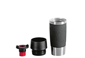 EMSA Thermobecher Travel Mug 360 ml schwarz