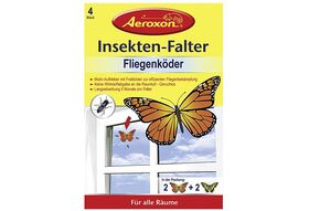 Aeroxon Insektenfalter gegen Fliegen 4 Stück