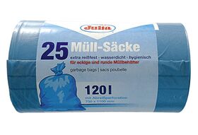 JULIA Müllsack 120 l 70x110cm 25Stück Rolle