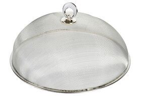 Speiseschutz verzinnt Ø35cm silber