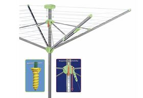 JUWEL Wäschespinne Novaplus Evolution Lift