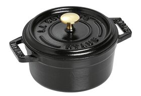 STAUB Cocotte Bräter Mini nClassic Gusseisen 0,25 l Ø10cm schwarz