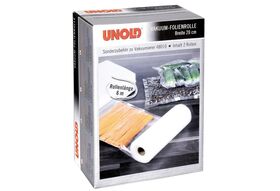 UNOLD Vakuum-Folienrolle 1 Packung mit 2 Rollen