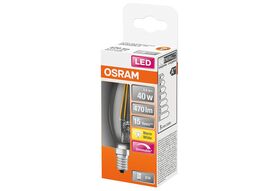 OSRAM LED Kerzenlampe 5W E14 klar 470LM dim