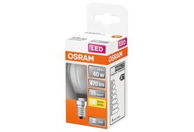 OSRAM LED Retrofitlampe CLASSIC P 5W E14 matt 470LM