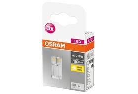 OSRAM LED Stift 0,9W/827 G4 100lm 3er