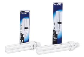 PHILIPS Leuchtrohr Stecksockel G 24 D 600lm 10 Watt 118mm neutralweiss