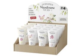 LA VIDA Handcreme 'lovely greetings' 16-teilig, 4 Motive á 4 Stück