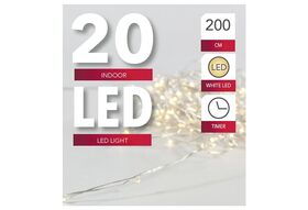 LED Lichterkette 'Draht' 20