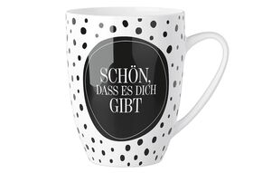 LA VIDA Becher 'Schön das es Dich gibt'