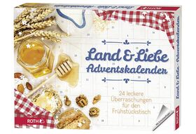 ROTH Land & Liebe Adventskalender 'Frühstück' 24 Frühstücks- und Genussartikel