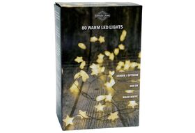 Clusterkette LED 80 Sternen