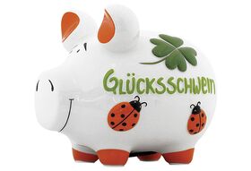 KCG-DAS MARKENSCHWEIN Sparschwein 'Glücksschwein'