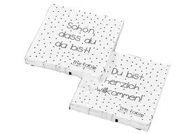 BOLTZE Lunch-Serviette You sortiert 33x33cm 20er Pack