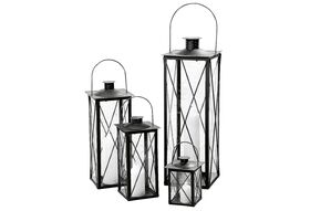 BOLTZE Eisen-Laterne 'Farol' 4er Set