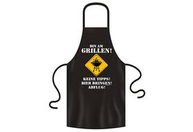 Grillschürze " bin am Grillen"