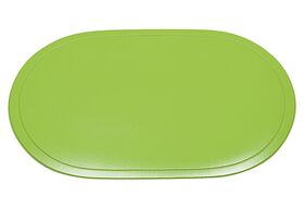 SALEEN Tischset oval Kunststoff 45,5x29cm apfelgrün