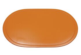 SALEEN Tischset oval Kunststoff 45,5x29cm orange