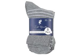 St. Barth Damensocken  'Streifen / Punkte' 5er Pack