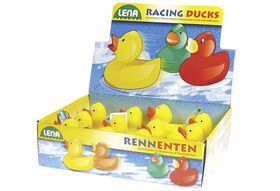 Simm Badetiere Racing Ducks 6cm