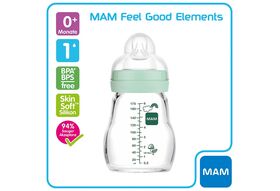 MAM Babyflasche Feel Good Elements 'Bär / Igel'