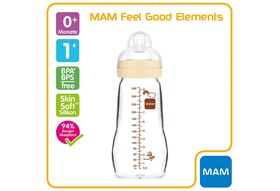 MAM Babyflasche Feel Good Elements 'Hase / Fuchs'