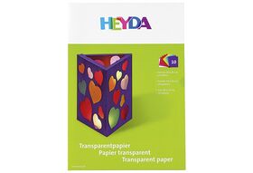 HEYDA Transparentpapier 10 Blatt 10 Blatt