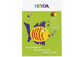 HEYDA Fotokartonblock 10 Blatt 10 Blatt