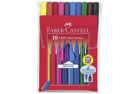 Faber Castell Fasermaler Colour Grip 10er 10er Etui